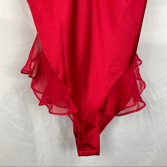 NWT Vintage Victoria’s Secret Red Intimate Teddy - Picture 3 of 13